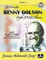 Jamey Aebersold Jazz #14 BENNY GOLSON BK/2CDS cover Thumbnail